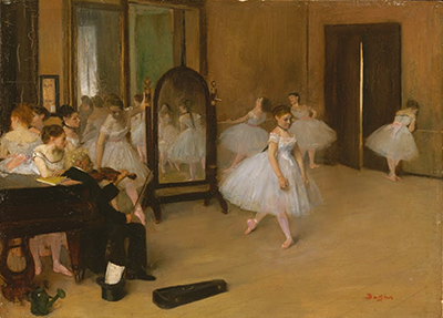 The Dancing Class Edgar Degas